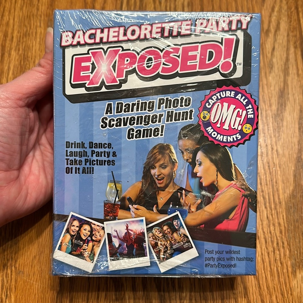 Bachelorette Party Exposed Photo Scavenger Hunt Game New